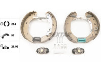 Brake shoe set