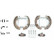 Brake shoe set