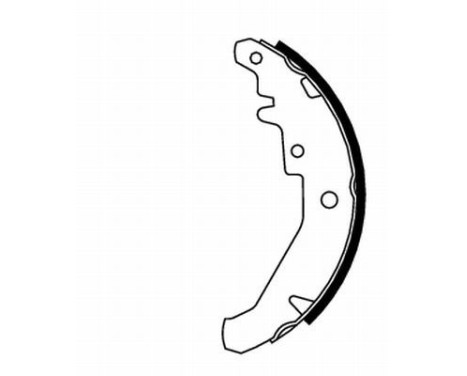 Brake Shoe Set, Image 2