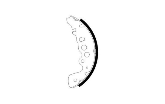 Brake Shoe Set, Image 2