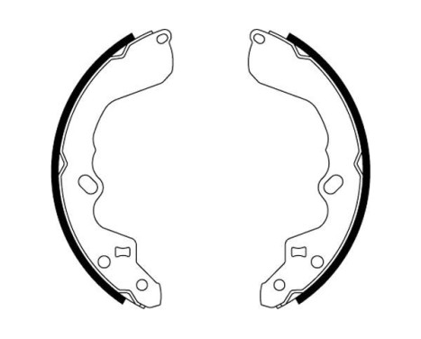 Brake Shoe Set, Image 2