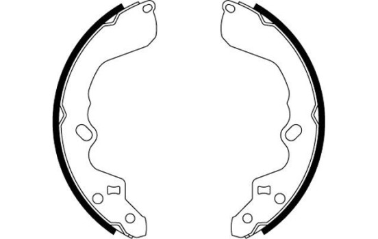 Brake Shoe Set, Image 2