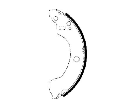 Brake Shoe Set, Image 2