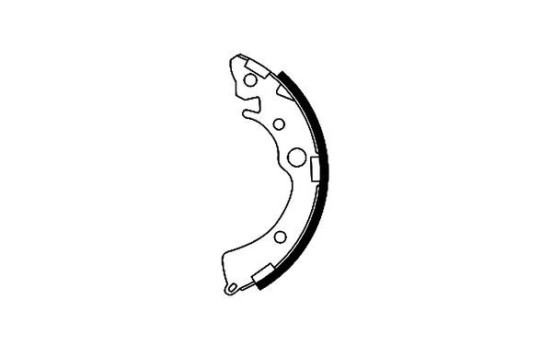 Brake Shoe Set, Image 2