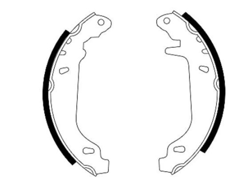 Brake Shoe Set, Image 2