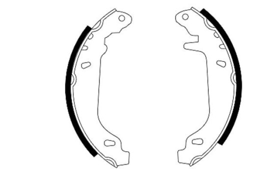 Brake Shoe Set, Image 2