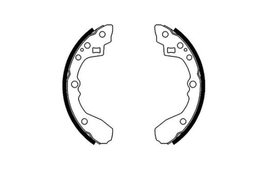 Brake Shoe Set, Image 2