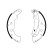 Brake Shoe Set, Thumbnail 2