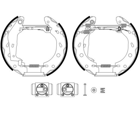 Brake shoe set, Image 2