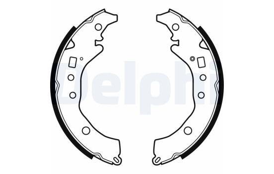 Brake shoe set