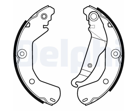 Brake shoe set