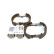 Brake shoe set