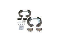 Brake shoe set