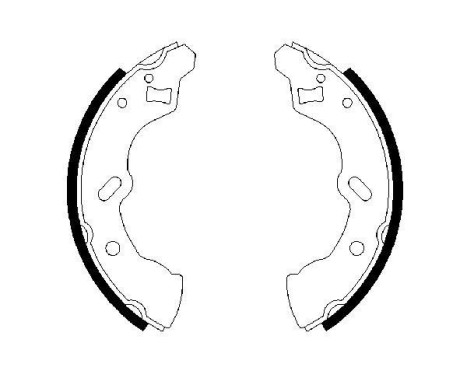 Brake shoe set, Image 2