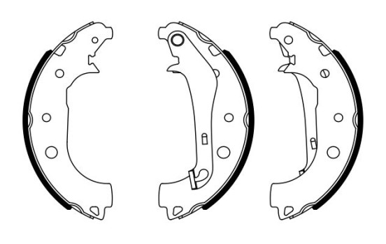 Brake Shoe Set, Image 2