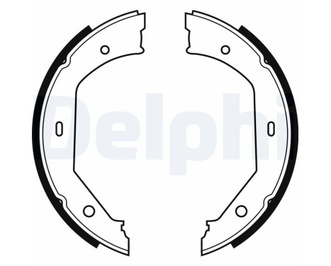 Brake shoe set