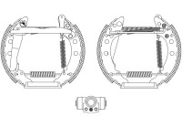 Brake shoe set