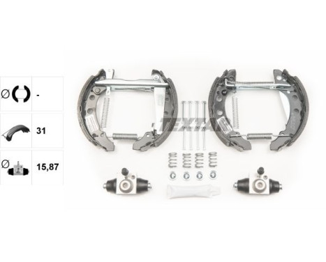 Brake shoe set, Image 2