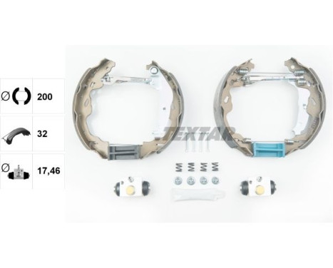 Brake shoe set, Image 2