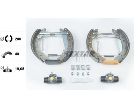 Brake shoe set, Image 2