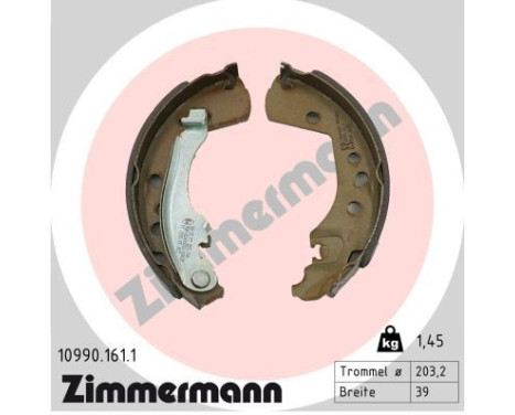 Brake shoe set