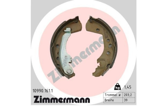 Brake shoe set