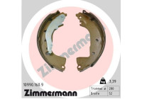 Brake shoe set
