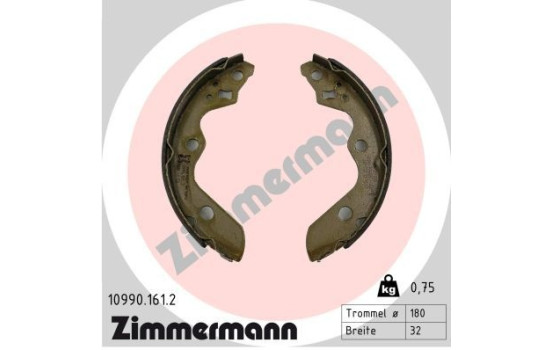 Brake shoe set