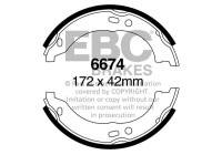 Brake shoe set