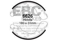 Brake shoe set