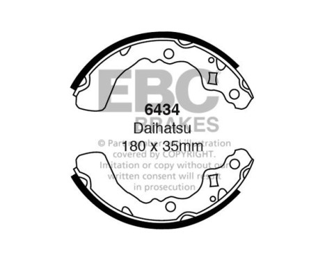 Brake shoe set