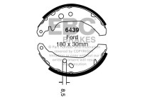 Brake shoe set
