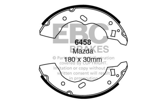 Brake shoe set