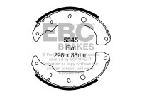Brake shoe set