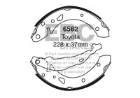 Brake shoe set