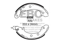 Brake shoe set