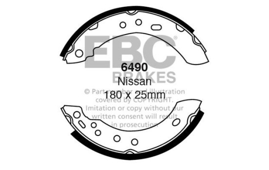 Brake shoe set