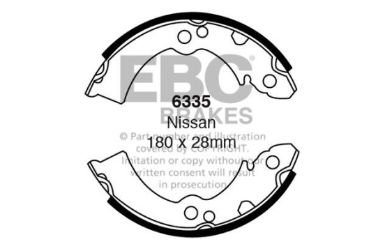Brake shoe set