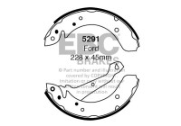 Brake shoe set