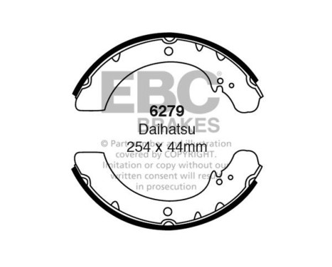 Brake shoe set