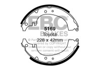 Brake shoe set