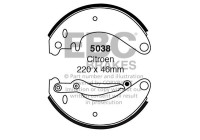 Brake shoe set