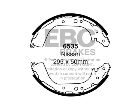 Brake shoe set
