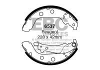 Brake shoe set