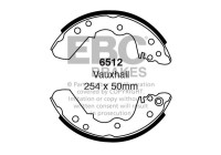 Brake shoe set