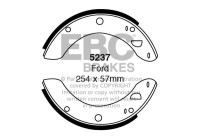Brake shoe set