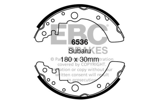 Brake shoe set