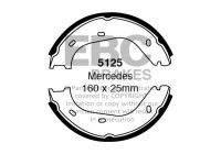 Brake shoe set