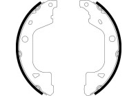 Brake shoe set