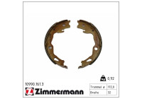 Brake shoe set